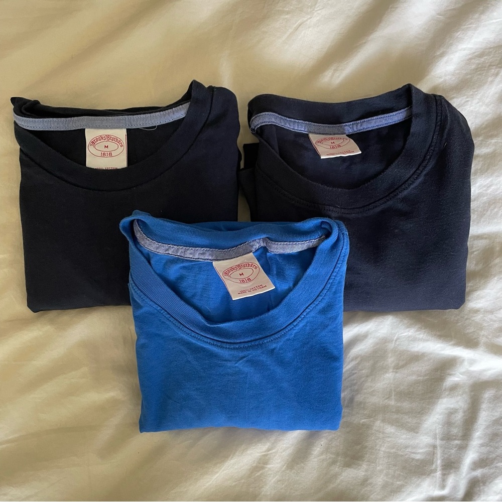 Set of 3 brooks brothers graphic short sleeve tees size M in Men’s